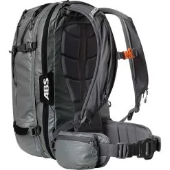 ABS P.Ride Compact Base Unit + P.Ride 30 Zip On Mountain Grey -Masque De Ski abs p ride compact base unit p ride 30 zip on mountain grey one size mountain grey 1