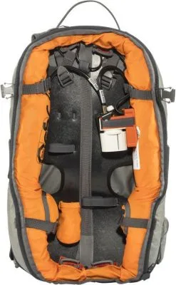 ABS P.Ride Compact Base Unit + P.Ride 30 Zip On Mountain Grey -Masque De Ski abs p ride compact base unit p ride 30 zip on mountain grey one size mountain grey 2