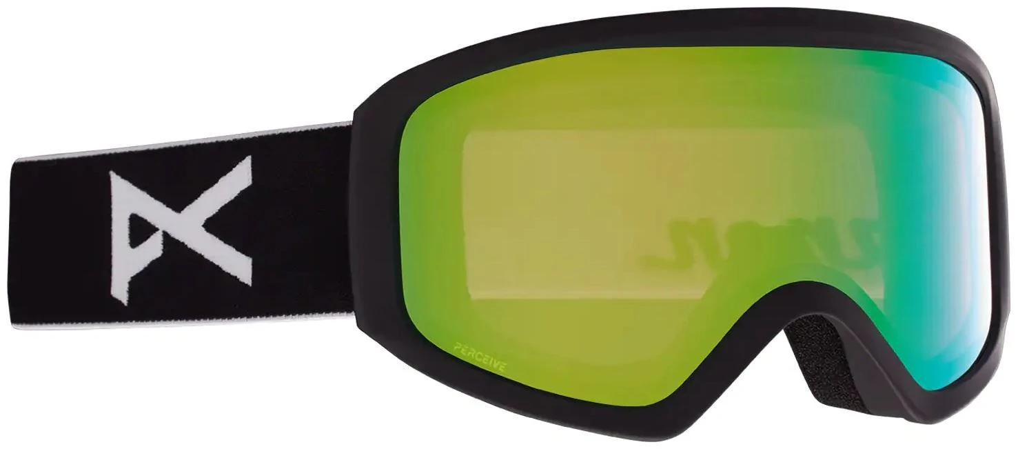 Anon Insight Goggles + Bonus Lens Black (Lens: Perceive Variable Green) 3 Anon Insight Goggles + Bonus Lens Black (Lens: Perceive Variable Green)