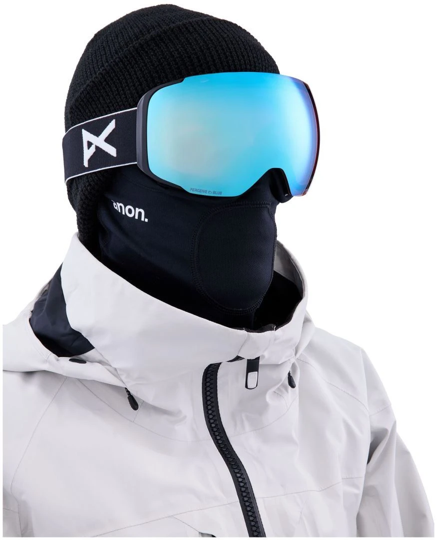 Anon M2 Goggles + Bonus Lens + MFI Face Mask Black (Lens: Perceive Variable Blue) 7 Anon M2 Goggles + Bonus Lens + MFI Face Mask Black (Lens: Perceive Variable Blue) – Image 5