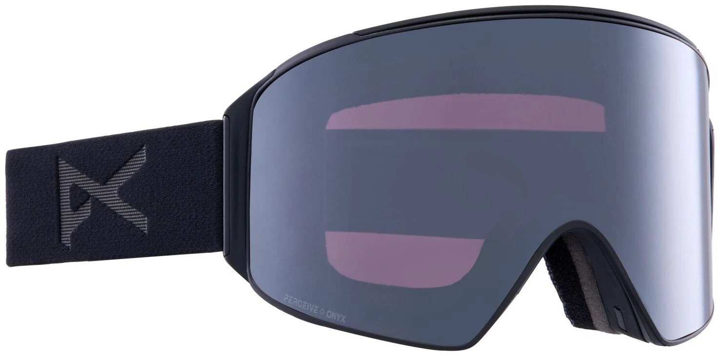 Anon M4 Cylindrical Goggles + Bonus Lens + MFI Face Mask Smoke (Lens: Perceive Sunny Onyx) 4 Anon M4 Cylindrical Goggles + Bonus Lens + MFI Face Mask Smoke (Lens: Perceive Sunny Onyx) – Image 2