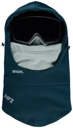Anon MFI Hooded Balaclava -Masque De Ski anon mfi hooded balaclava blue 200 one size blue 200 0