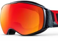 Julbo Echo Black-Red (Lens: Spectron3 Polycarbonate) -Masque De Ski julbo echo black red lens spectron3 polycarbonate 1