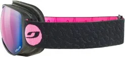 Julbo Pioneer Black-Pink ( Lens: Pink Polycarbonate) -Masque De Ski julbo pioneer black pink lens pink polycarbonate 2