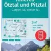 Kompass Carte Randonnée 042 Inneres Ötztal, Pitztal, Gurgler Tal -Masque De Ski kompass wandelkaart 042 inneres Otztal pitztal gurgler tal 0