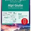 Kompass Carte Randonnée 064 Julische Les Alpes, Parc National Triglav -Masque De Ski kompass wandelkaart 064 julische alpen nationalpark triglav 0