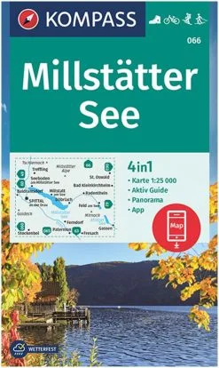 Kompass Carte Randonnée 066 Millstätter See