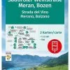 Kompass Carte Randonnée 078 Südtiroler Weinstraße, Bozen, Meran -Masque De Ski kompass wandelkaart 078 sudtiroler weinstra e bozen meran 0
