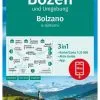 Kompass Carte Randonnée 154 Bozen En Environs -Masque De Ski kompass wandelkaart 154 bozen und umgebung 0 1