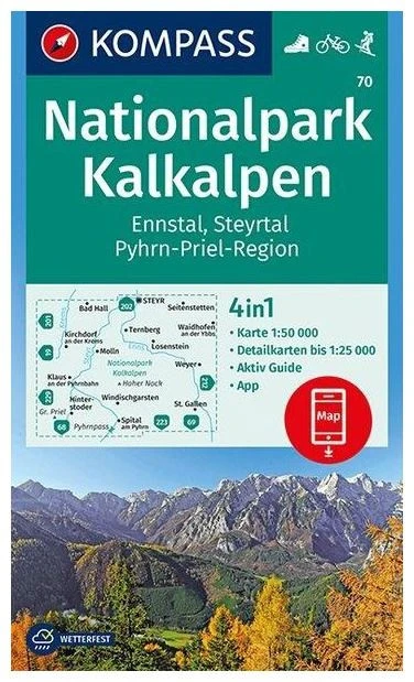 Kompass Carte Randonnée 70 Parc National Kalkalpen 3 Kompass Carte Randonnée 70 Parc National Kalkalpen