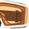 Oakley Target Line M Matte White (Lens: Persimmon) -Masque De Ski oakley target line m matte white lens persimmon 0