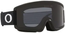 Oakley Target Line S Matte Black (Lens: Dark Grey) -Masque De Ski oakley target line s matte black lens dark grey 12