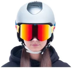 Red Bull Spect Soar 004 Matt Dark Blue (Lens: Red Snow) -Masque De Ski red bull spect soar 004 matt dark blue lens red snow 4