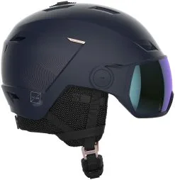Salomon Icon LT Visor Photo Sigma -Masque De Ski salomon icon lt visor photo sigma wisteria navy s 53 56 cm wisteria navy 0 1