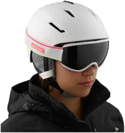 Salomon IVY -Masque De Ski salomon ivy white corail 1