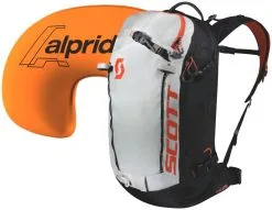 Scott Pack Patrol E1 30 Kit -Masque De Ski scott pack patrol e1 30 kit black tangerine orange 0 1