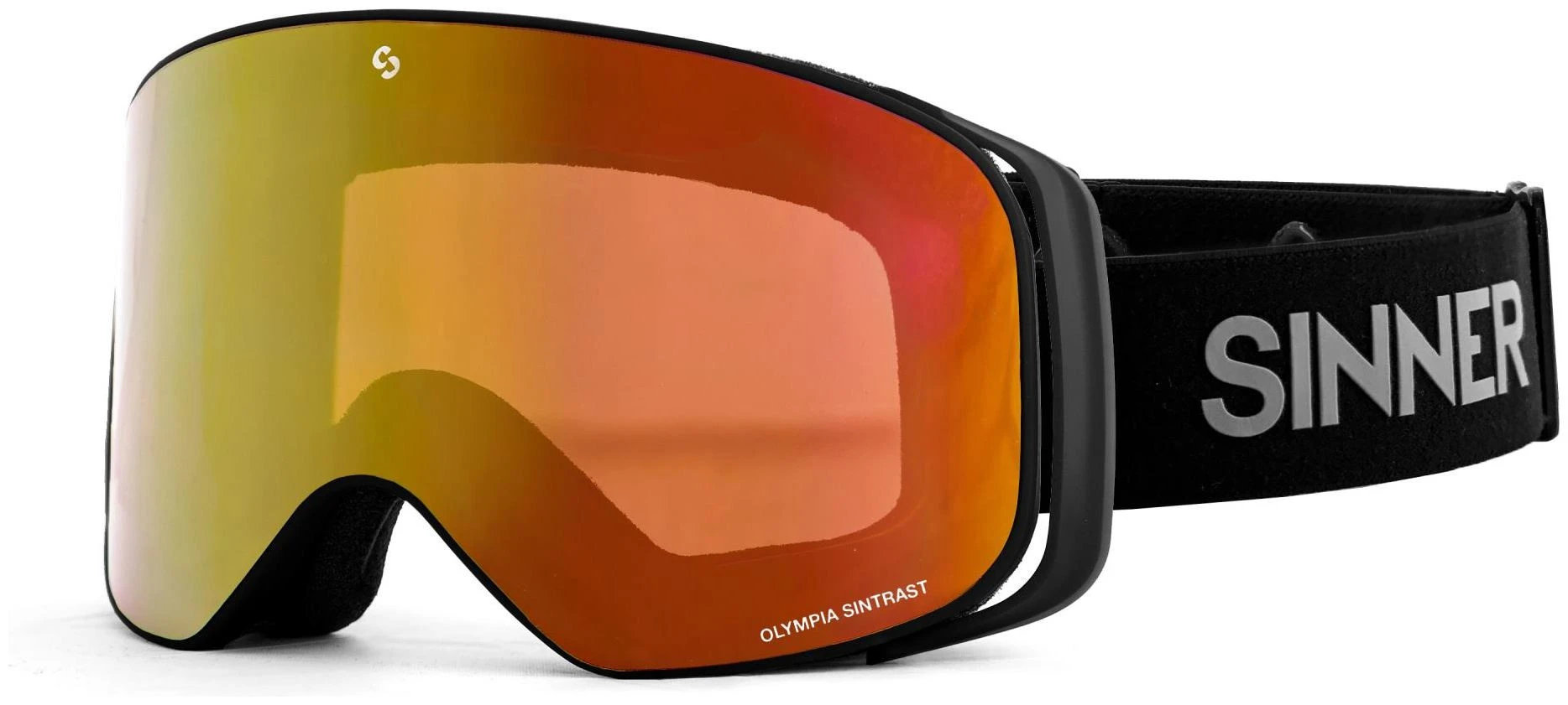 Sinner Olympia+ Matte Black (Lens: Red Sintrast) 3 Sinner Olympia+ Matte Black (Lens: Red Sintrast)