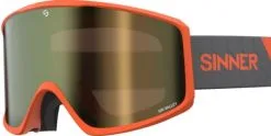 Sinner Sin Valley+ -Masque De Ski sinner sin valley matte orange gold mirror one size matte orange gold mirror 0