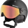 Sinner Titan Visor 1 Sinner Titan Visor -Masque De Ski sinner titan visor matte black lens red mirror cat 2 0 1