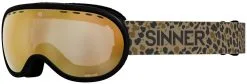 Sinner Vorlage Matte Black (Lens: Double Brown Gold Mirror Vent)