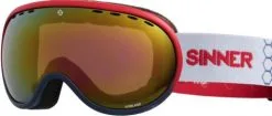 Sinner Vorlage -Masque De Ski sinner vorlage matte red dark blue red mirror matte red dark blue red mirror 0