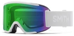 Smith Squad S White Vapor (Lens: ChromaPop Everyday Green Mirror)